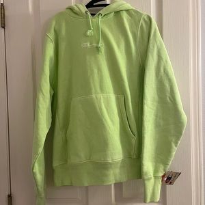 NWT! Lime green champion hoodie!